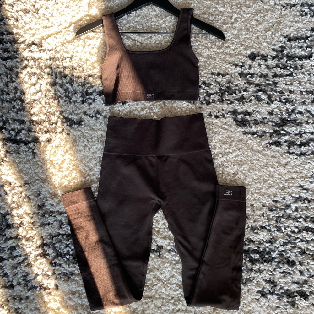 🔥SOLD🔥 SET ACTIVE Set ESPRESSO